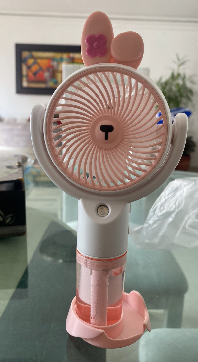 ✔️ Ventilador de Mano con Humidificador Lascompras