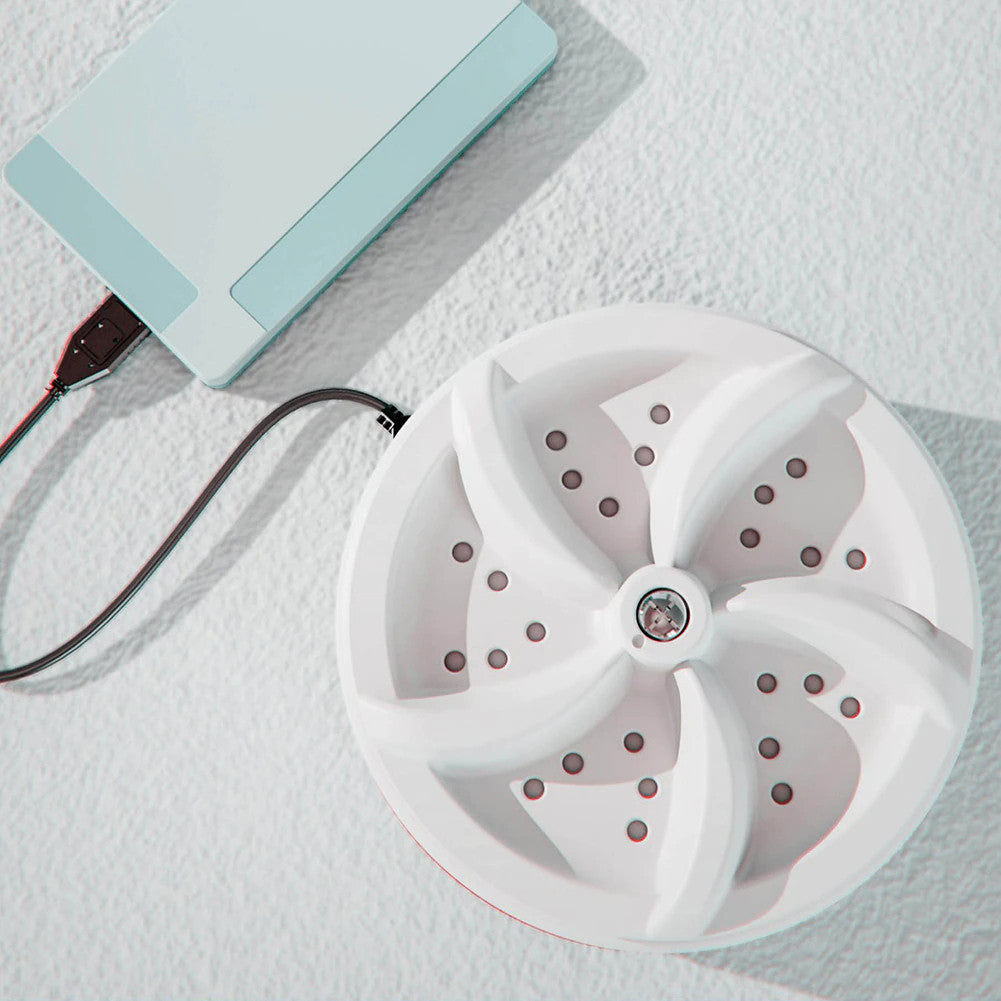 ✔️ Mini Lavadora Turbina Automática Lascompras FK22B-43