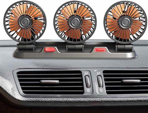 ✔️ Ventilador para Coche, Tres Ventiladores - Lascompras