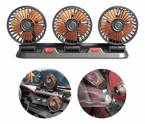 ✔️ Ventilador para Coche, Tres Ventiladores - Lascompras